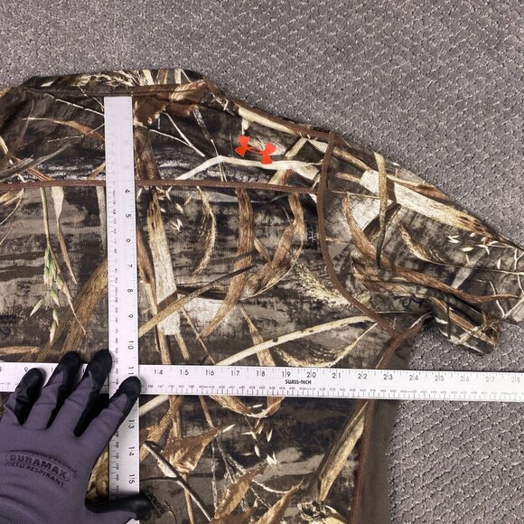 Under Armour Scent Control Loose Camo Shirt Men's XL Realtree Hunting Fishing - Picture 9 of 11